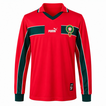 Morocco Retro 98 Long Sleeves Red