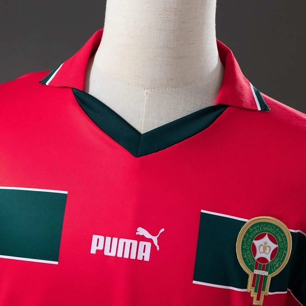 Morocco Retro 98 Long Sleeves Red