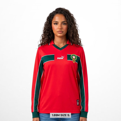 Morocco Retro 98 Long Sleeves Red