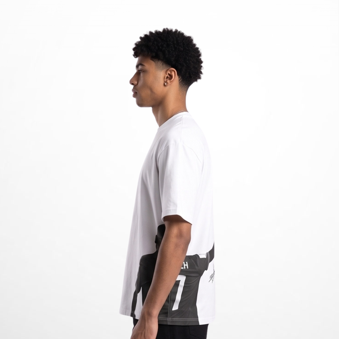 Ziyech Oversize White Jersey
