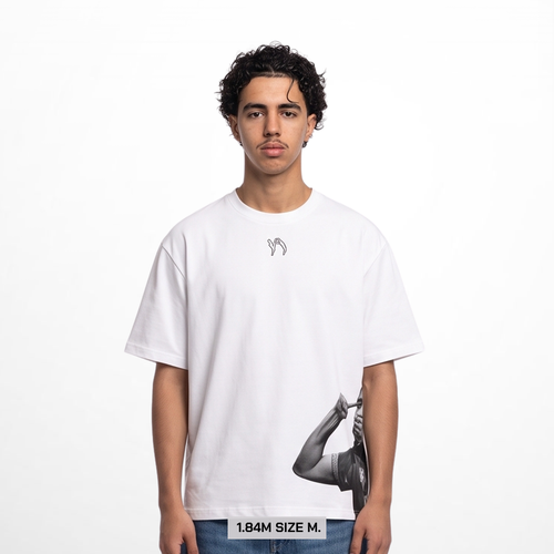 Gessime Oversize White Jersey