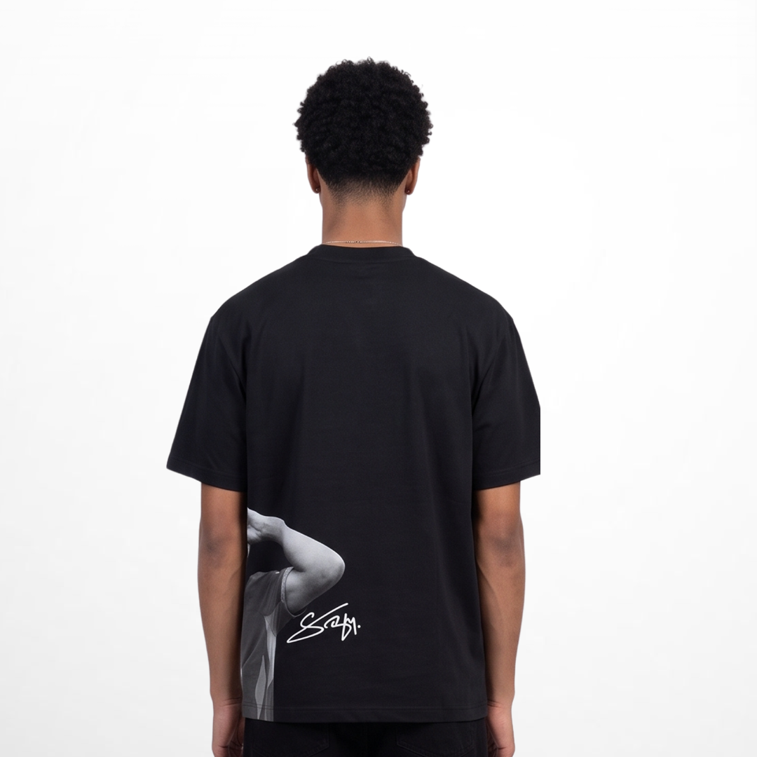 Saibari Oversize Black Jersey