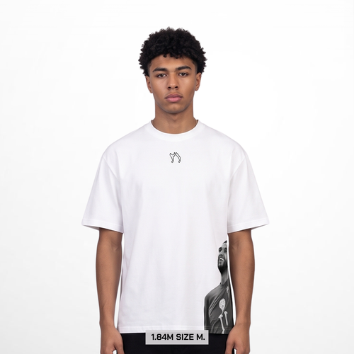 Saibari Oversize White Jersey