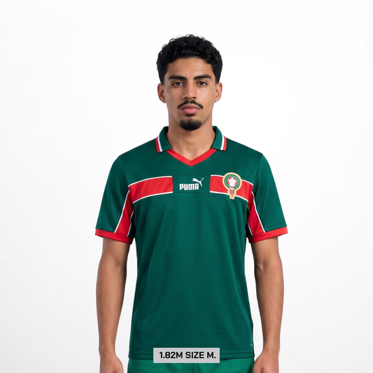 Morocco Retro 98 T-shirt Green
