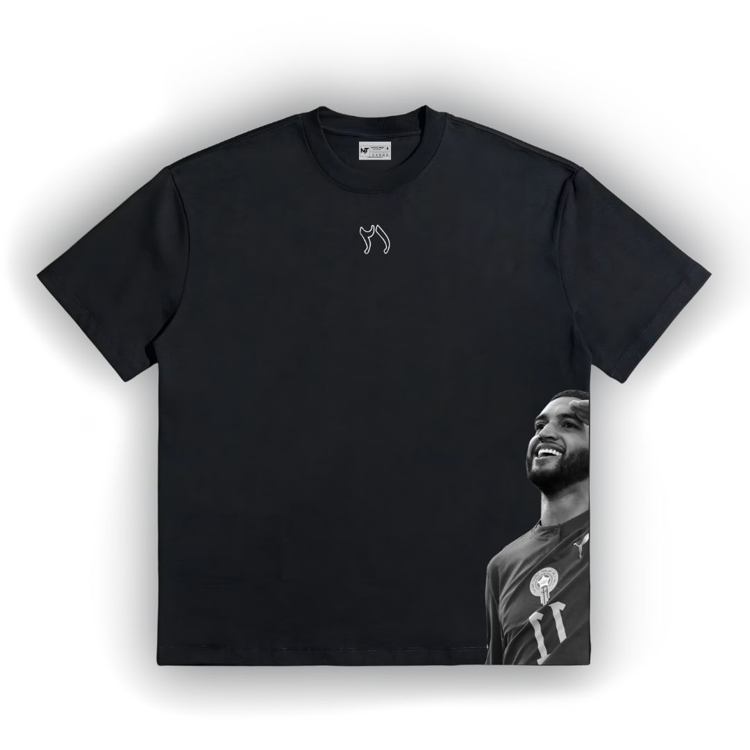 Saibari Oversize Black Jersey