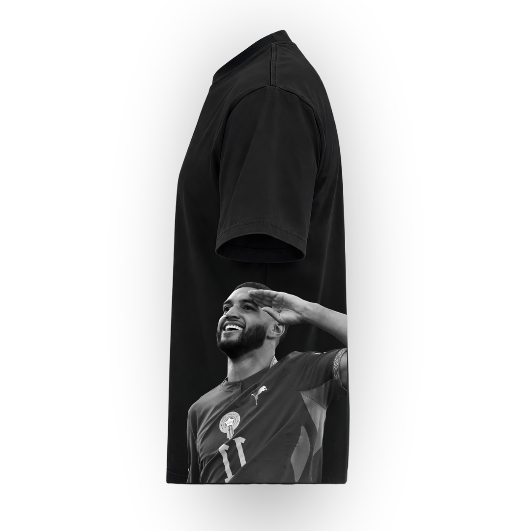 Saibari Oversize Black Jersey
