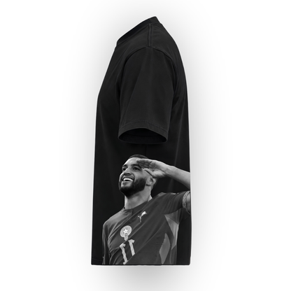 Saibari Oversize Black Jersey